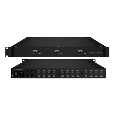 ตัวเข้ารหัสเครือข่าย HDMI H.265 สูงสุด 24 ช่อง
